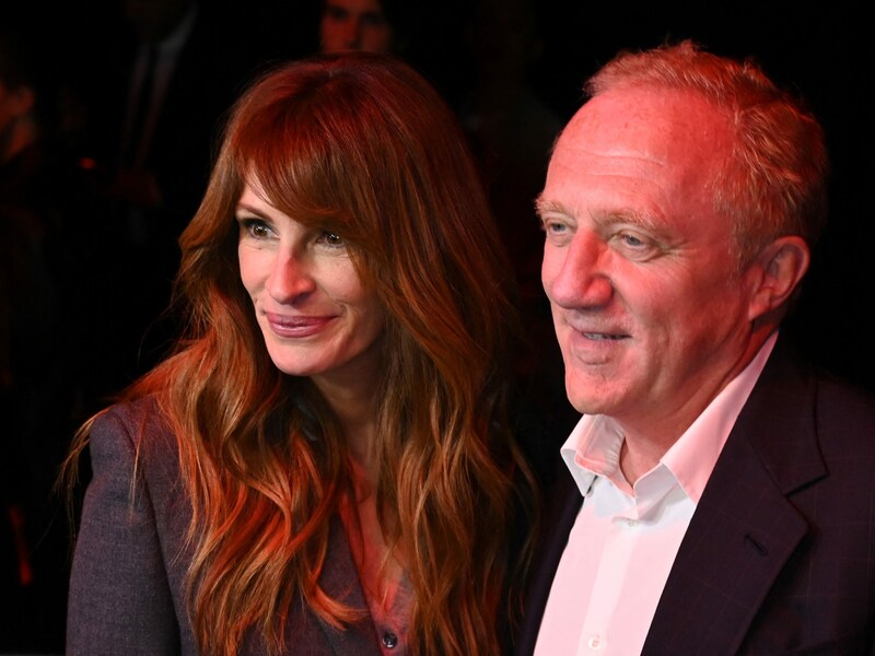 Julia Roberts und Kering-Chef Francois-Henri Pinault (Bild: Francois-Henri Pinault)