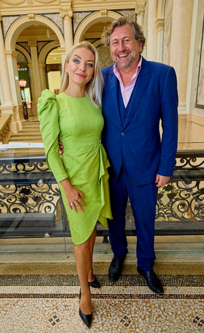 Classic Couple: Lidia Baich und Andreas Schager bei Königs Ehrung.