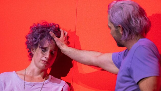Neuzugänge am Schauspielhaus: Marielle Layher als junge Geliebte und Simon Kirsch als Mann, der ...
