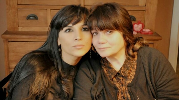 Marcella Adami gemeinsam mit ihrer Mutter