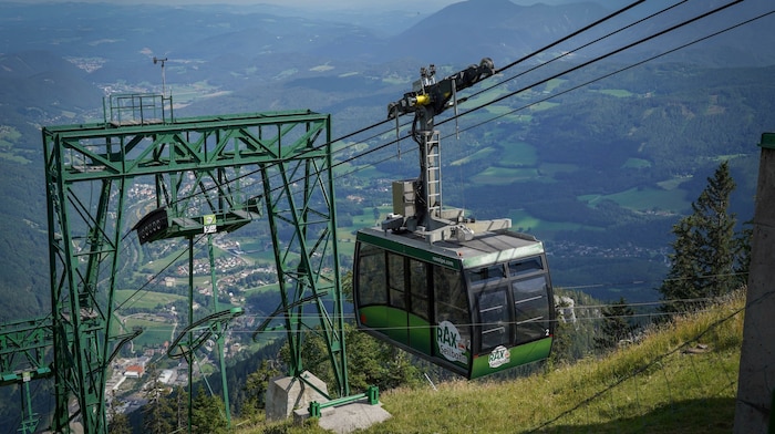 Schnell rauf: Die Seilbahn bringt Gäste auf den Berg.