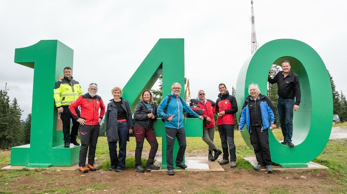 Ein echter Blickfang im Bergpanorama: Der Stellenwert der Bergrettung im gesamten Rax-Areal wird ...