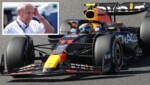 Sergio Perez stellte Helmut Marko eine Denksportaufgabe. (Bild: AP)