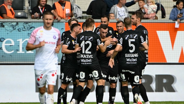 Die Wiener Austria verliert auch beim SCR Altach und steckt weiter tief in der Krise. (Bild: GEPA pictures)