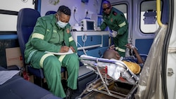 Ein Cholera-Patient in Südafrika (Archivbild) (Bild: AFP)