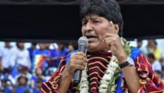 Boliviens ehemaliger Präsident Evo Morales (Bild: AFP)