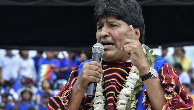 Evo Morales war 2006 der erste indigene Präsident von Bolivien geworden. (Bild: AFP)