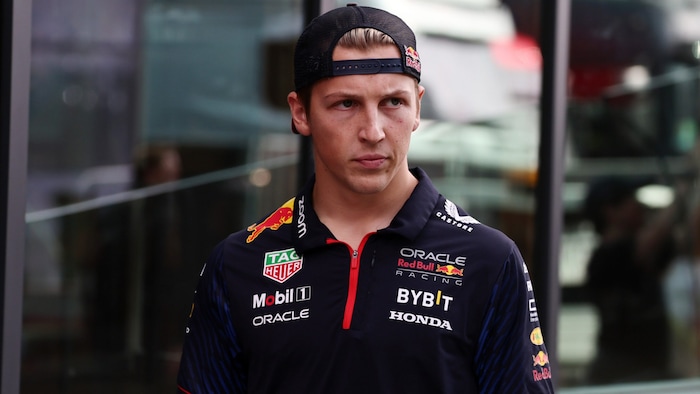 Lawson vor seiner ersten Saison bei Red Bull Racing.