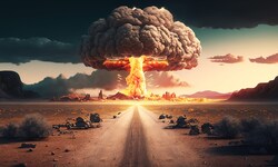 Die Auswirkung einer Atombombe ist für Mensch und Natur verheerend.