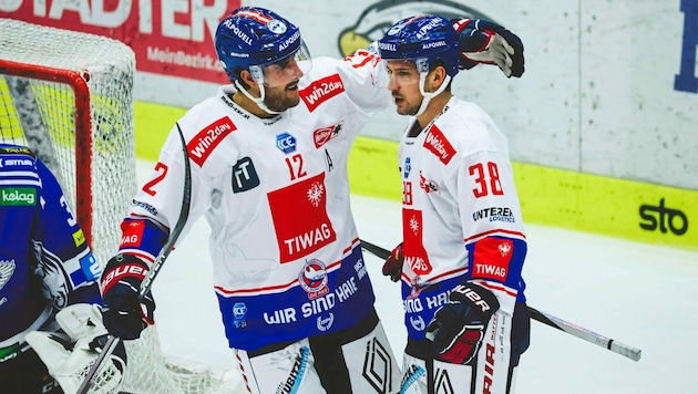 Brady Shaw (links) will mit Dario Winkler wieder jubeln. (Bild: GEPA pictures)