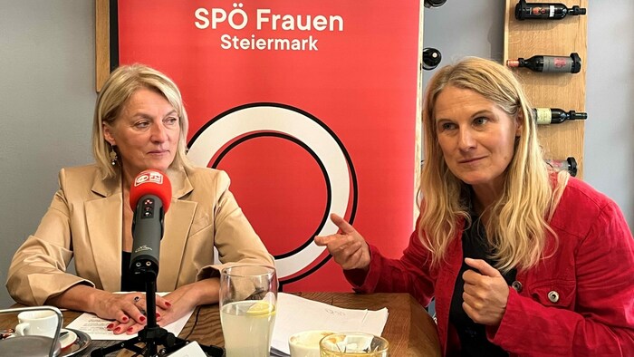 Evelyn Regner und Elisabeth Grossmann