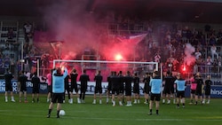 Die Zukunft der Heimat der Fans - des Stadions in Maxglan - ist unklar. (Bild: Kronen Zeitung/Andreas Tröster)