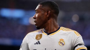 David Alaba spielte gegen Atletico nicht gerade seine beste Partie. (Bild: AP Photo/Manu Fernandez)