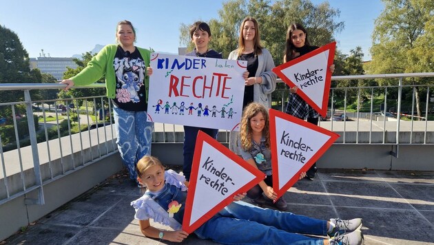 Für Mickey, Ibrahim, Alexandra, Lyan, Melisa und Romy besteht Handlungsbedarf! (Bild: Nikolaus Klinger)