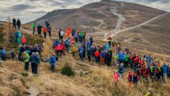 Der Franz-Klammer Wandertag ist für viele Tradition. (Bild: Hannes Wallner)