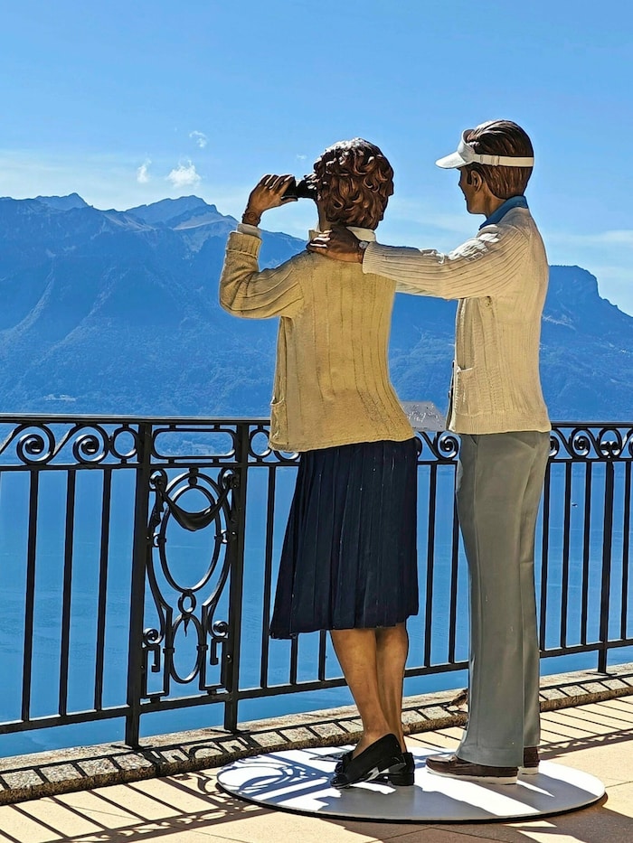 Wahnsinnsaussicht auf den Genfer See vom Le Mirador