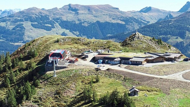 Die Arbeiten bei den neuen Liften liegen im Zeitplan. (Bild: Bergbahnen Kitzbühel)