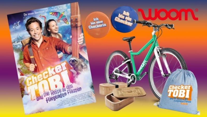 (Bild: Filmladen Filmverleih GmbH; Woom Bike, Krone KREATIV)