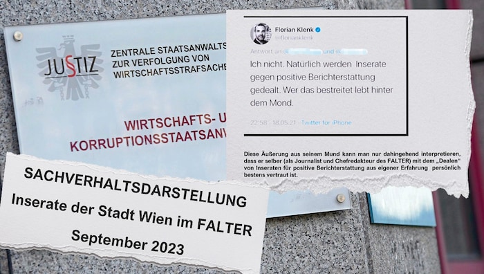 Es geht um mögliche Inseratenkorruption bzw. wohlwollende Berichterstattung zugunsten der ...
