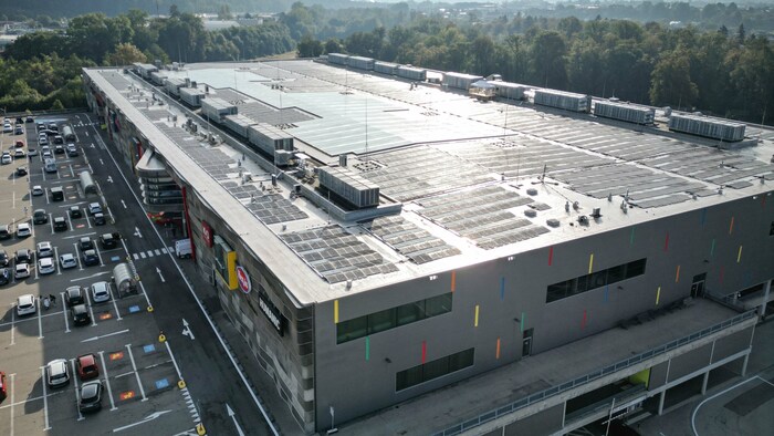 Das Einkaufszentrum Varena