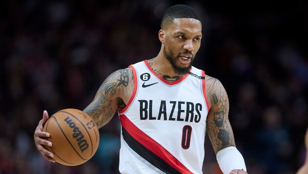 Damian Lillard verlässt die Portland Trail Blazers. (Bild: AP Photo/Craig Mitchelldyer, File)