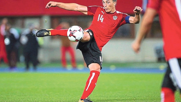 Julian Baumgartlinger im Teamdress und bei Leverkusen. (Bild: GEPA pictures)