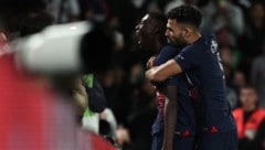 Der Ex-Frankfurter Randall Kolo Muani spielt mittlerweile bei Paris Saint-Germain, sein Martkwert beträgt 70 Millionen Euro. (Bild: APA/AFP/FRANCK FIFE)