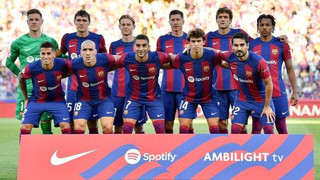 Der FC Barcelona in der Bredouille (Bild: APA/AFP/Pau BARRENA)