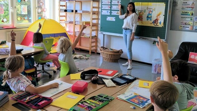 Nina Beck ist seit 4. September in der Volksschule am Tabor in Neusiedl am See tätig. (Bild: Volksschule am Tabor)