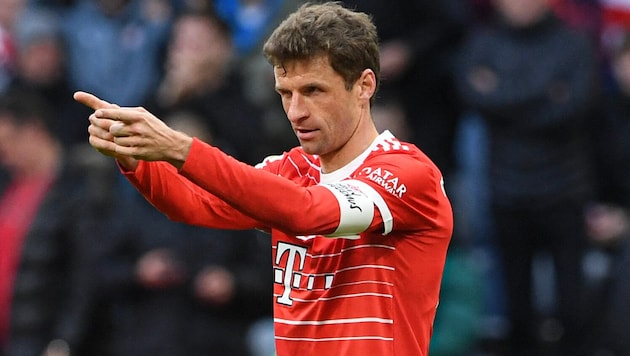 Thomas Müller believes we can progress against Lazio Roma (Bild: APA/AFP/Christof STACHE)