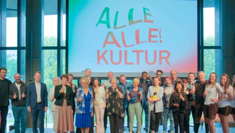 Songpräsentation im Musiktheater Linz (Bild: Horst Einöder/Flashpictures)