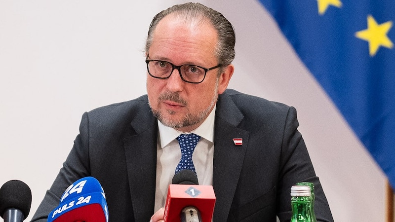 Foreign Minister Alexander Schallenberg wants to initiate a discussion on Syria together with other EU ministerial colleagues. (Bild: APA/BMEIA/MICHAEL GRUBER)