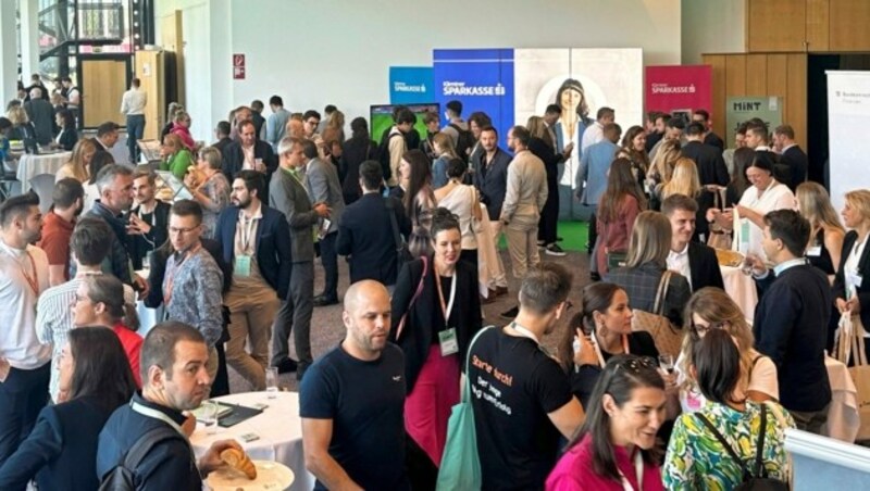 Das Congress Center Villach war gut gefüllt! 700 Jungunternehmer reisten aus ganz Österreich an. (Bild: Jennifer Kapellari)