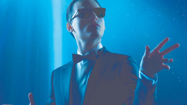 Newcomer Moritz Mausser übt die große Falco-Pose. (Bild: VBW )
