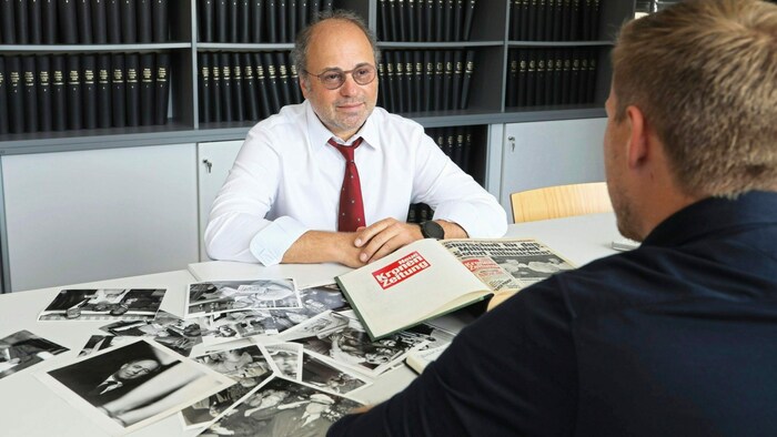 Chefredakteur Mößlacher blickt zurück auf 40 Jahre „Kärntner Krone“ zurück.