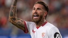 Sergio Ramos im Pech (Bild: AFP)