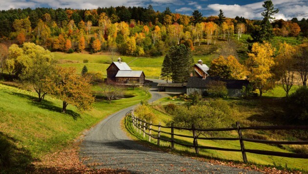 Besuchermagnet: die Sleepy Hollow Farm in Pomfret, Vermont (Bild: Reimar Gaertner - stock.adobe.com)