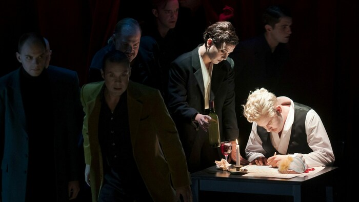 Hoffmann als tragischer Dichter mit seiner Muse
