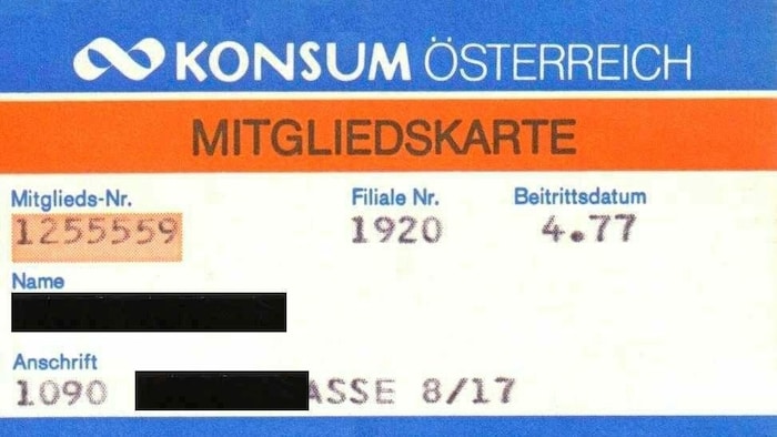 Bis zur Pleite des Konsum 1995 gab es für die Mitglieder attraktive Rabatte.