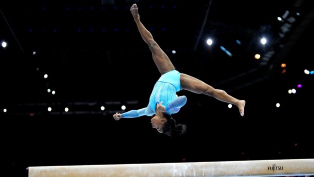 Simone Biles (Bild: Copyright 2023 The Associated Press. All rights reserved)