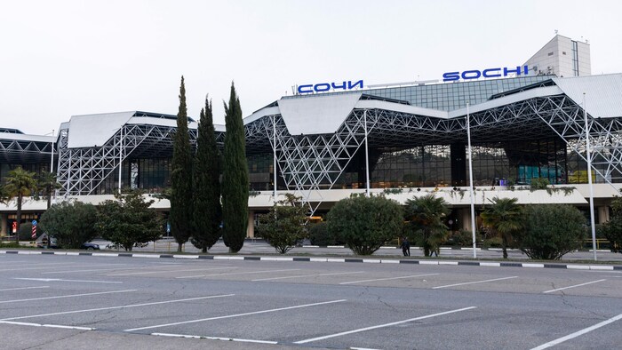 Der Flughafen von Sotschi