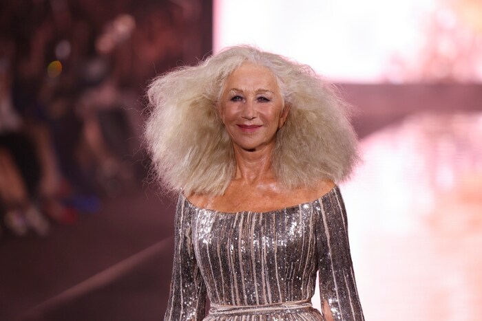 Helen Mirren war mit ihrer Löwenmähne sicherlich eine der Hingucker der Show.