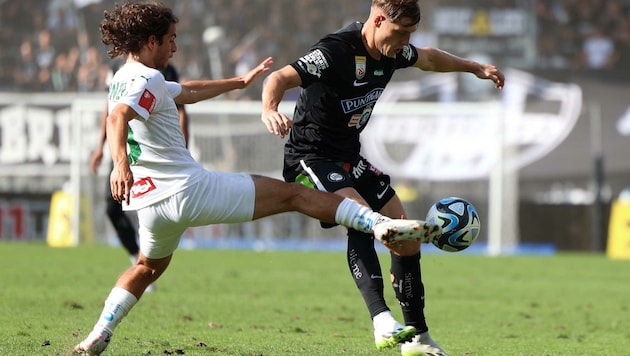 Matthäus Taferner in seinem 100. Bundesliga-Match. (Bild: GEPA pictures/ Chris Bauer)