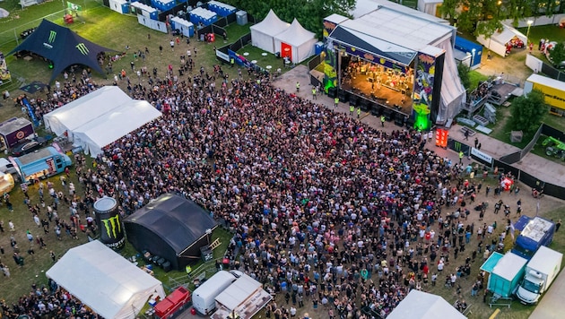 Österreichs größtes Pop-Punk-Rock-Festival geht von Linz aus (Bild: Horst Einöder/Flashpictures)