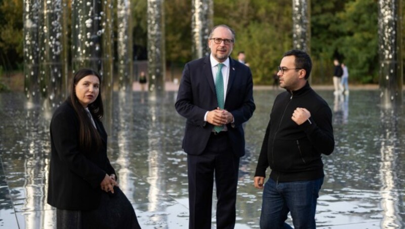 Am Montag besuchte er bereits das Yar Holocaust Memorial Center. (Bild: Außenministerium/Michael Gruber)