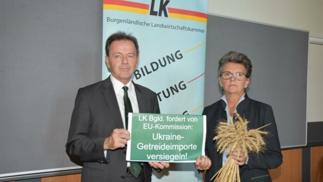 Berlakovich und Portschy appellieren eindringlich an die Europäische Kommission. (Bild: LK Burgenland)
