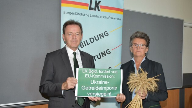 Berlakovich und Portschy appellieren eindringlich an die Europäische Kommission. (Bild: LK Burgenland)