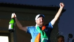 Der Ire Shane Lowry war eines der größten Feierbiester bei der Ryder-Cup-Party. (Bild: Ryder Cup Europe)