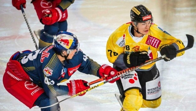 Nur 20 Minuten in Wien gespielt: Sinn (li.) und Co. (Bild: GEPA pictures)