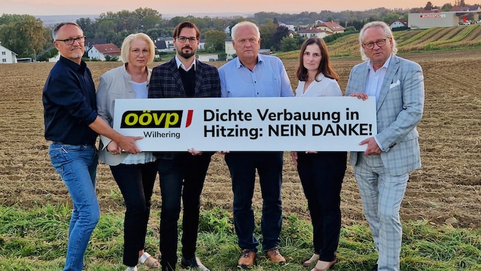 Die Wilheringer ÖVP lehnt den Wohnbau im Ortsteil Hitzing entschieden ab.